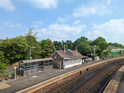 Busby Station.