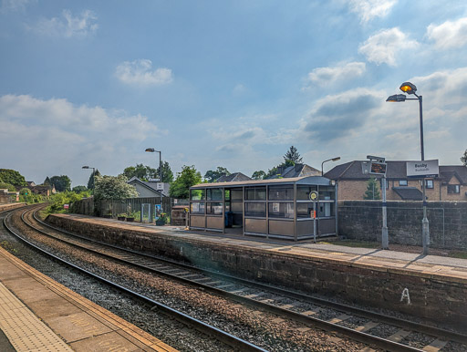 Busby Station.