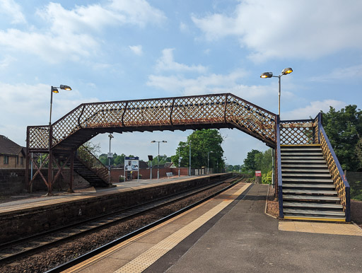 Busby Station.