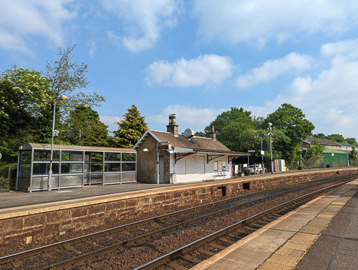 Busby Station.