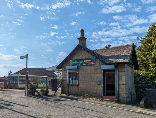 Busby Station.