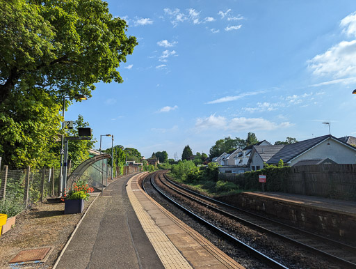 Busby Station.