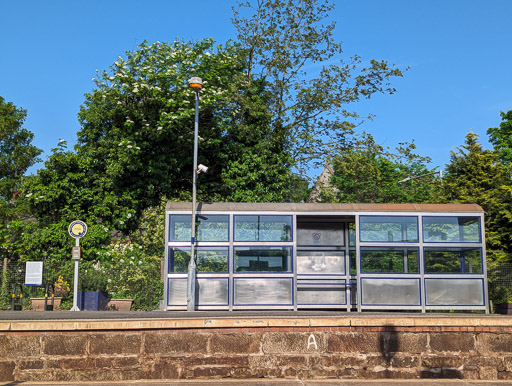 Busby Station.