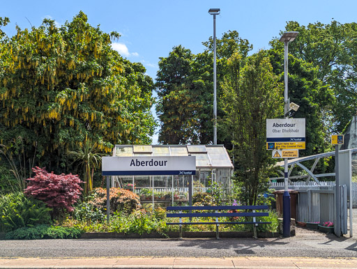 Aberdour Station.