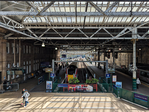 Edinburgh Station.