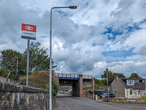 Cardenden Station.