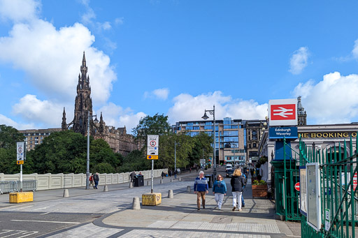 Edinburgh Station.