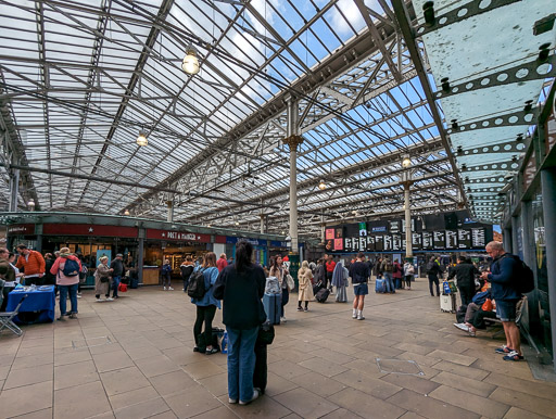 Edinburgh Station.