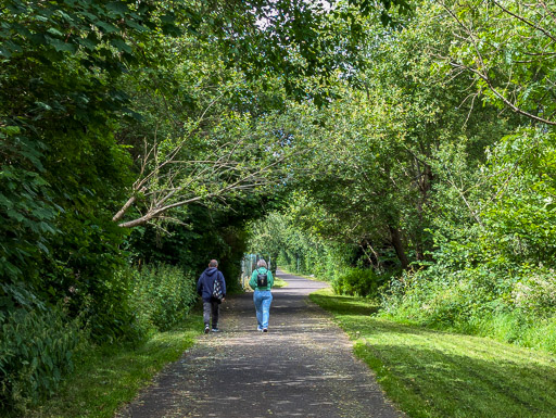 Between Yoker and Partick.