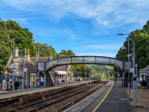 Pitlochry Station.