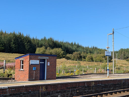 Dalwhinnie Station.