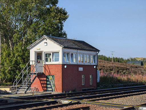 Dalwhinnie Station.