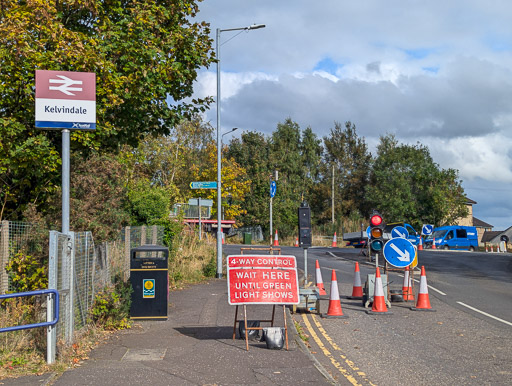 Kelvindale Station.