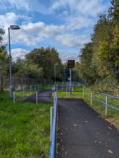 Kelvindale Station.