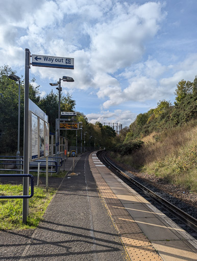 Kelvindale Station.