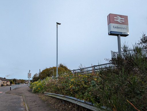 Caldercruix Station.