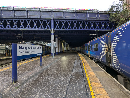 Glasgow Queen Street Station.