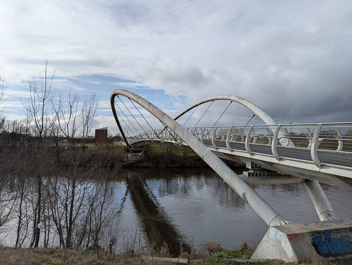 At The Clyde Walkway.