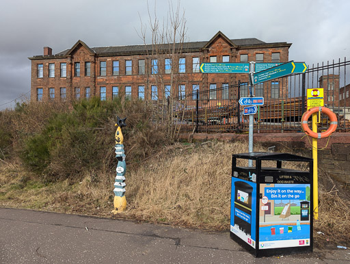 At The Clyde Walkway.