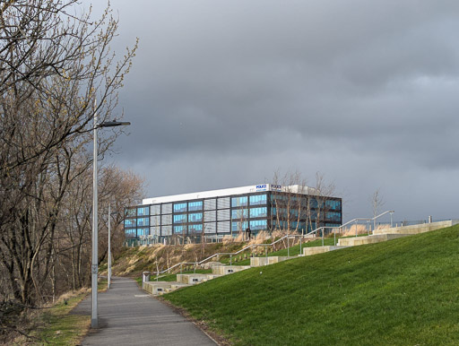 At The Clyde Walkway.