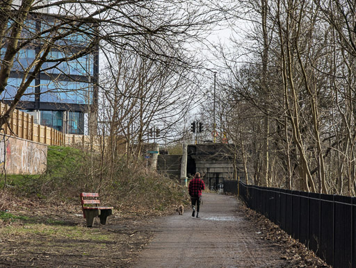 At The Clyde Walkway.