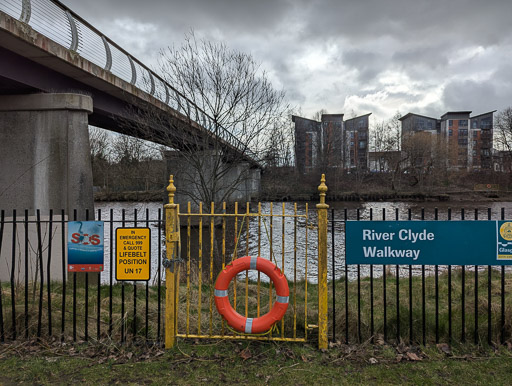 At The Clyde Walkway.