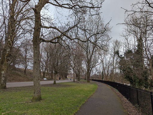 At The Clyde Walkway.