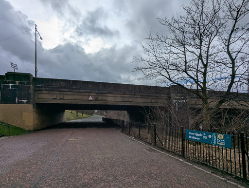 At The Clyde Walkway.