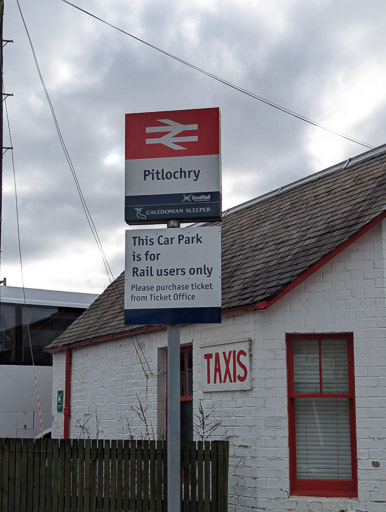 Pitlochry Station.