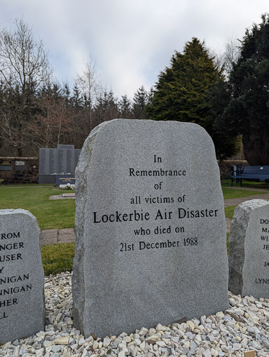 At Lockerbie.