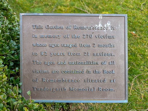 At Lockerbie.