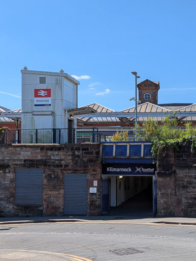 Kilmarnock Station.