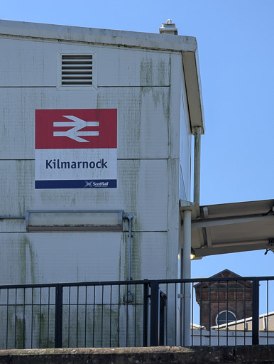 Kilmarnock Station.