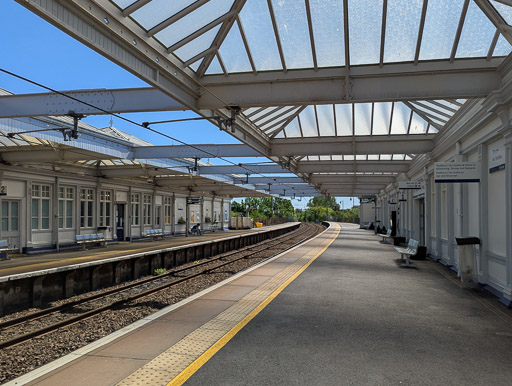 Troon Station.