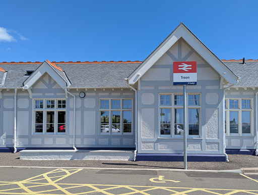 Troon Station.