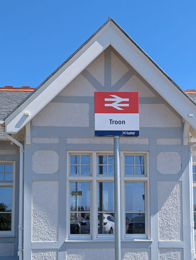 Troon Station.