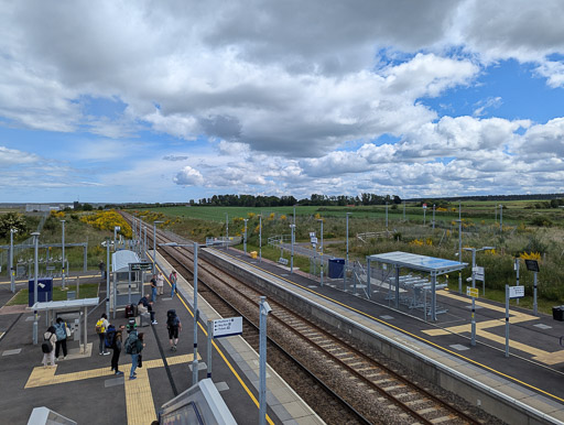 Inverness Airport Station.