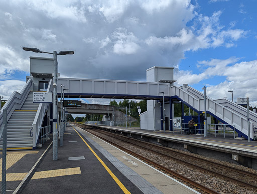 Inverness Airport Station.