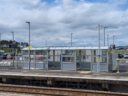 Inverness Airport Station.
