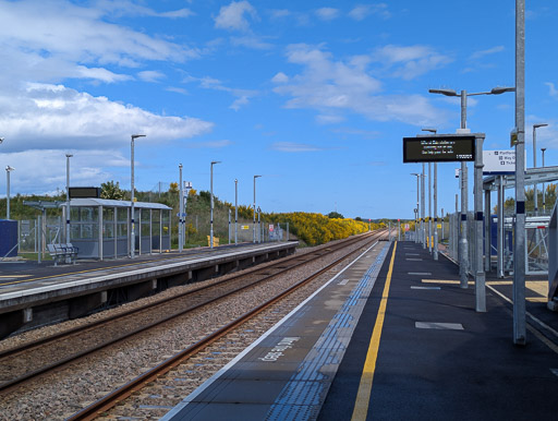 Inverness Airport Station.