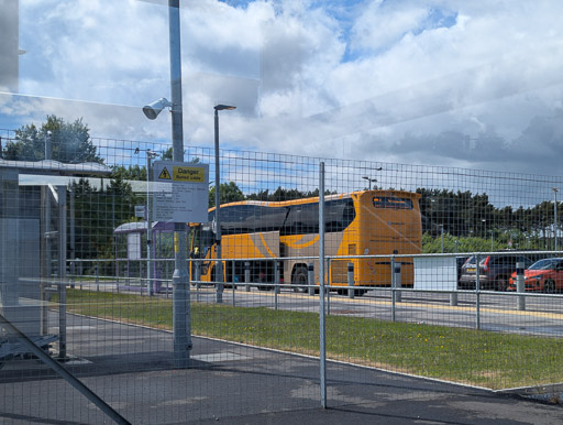 Inverness Airport Station.