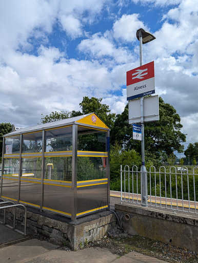 Alness Station.