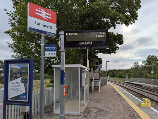 Forsinard Station.
