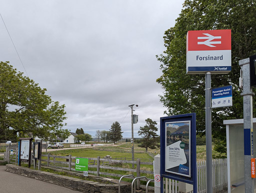 Forsinard Station.