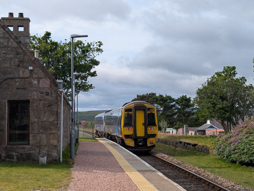 158705 at Kinbrace.