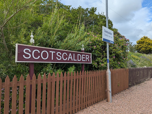 Scotscalder Station.
