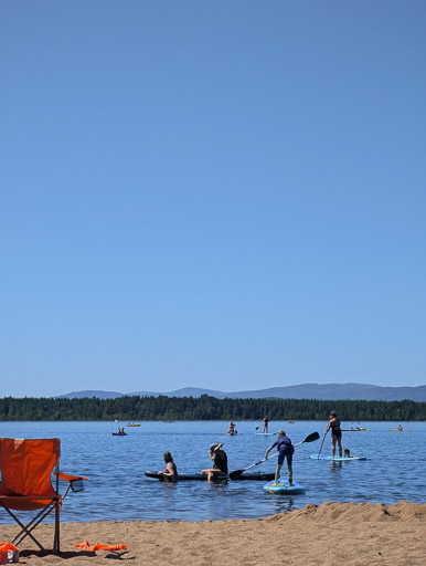 At Loch Morlich.
