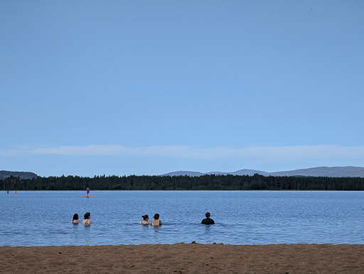 At Loch Morlich.
