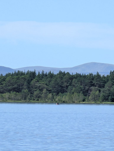 At Loch Morlich.