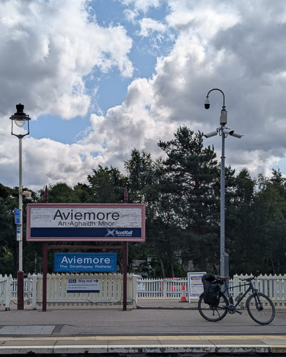 Aviemore Station.